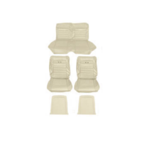 1964 - 1966 Mustang Coupe Pony Sport Seats (White)