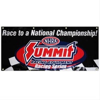 Summit Racing NHRA Banner 96" x 42"