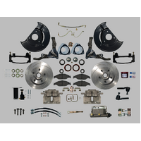 1964 - 1966 Mustang Front Non Power SN95 Twin Piston Disc Brake Conversion Kit V8 COMPLETE 