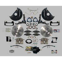 1964 - 1966 Mustang Front Power SN95 Twin Piston Disc Brake Conversion Kit V8 COMPLETE - Automatic