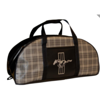 1964 - 1973 Mustang Tote Bag (Plaid, Large)