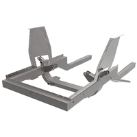 1967-1970 Mustang/1967-1970 Cougar Weld-On Full-Subframe Clip for Splined Anti-Roll Bar (Without Suspension)