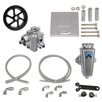 Remote Reservoir Sportsman Pump Kit with Serpentine Pulley - Universal