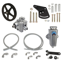 Remote Reservoir Sportsman Pump Kit with V-Belt Pulley - Ford Small-Block Short Deck