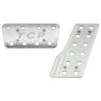 1964-1970 Mustang Billet Pedal Cover Set - Automatic (2 Piece)