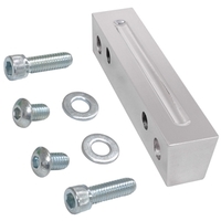 14-degree Billet Reservoir Mounting Bracket - Polished