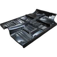 1955 - 1957 Chevrolet Floor Pan Assembly with Brace - Hardtop