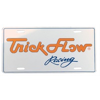Trickflow Novelty Licence Plate US Size White
