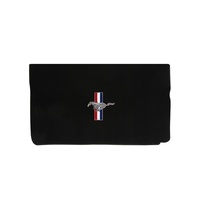 1967 - 1968 Mustang Trunk Carpet Mat With Running Pony Logo - Fastback