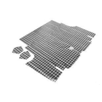 1967 - 1968 Mustang Coupe Convertible Trunk Mat (Plaid)