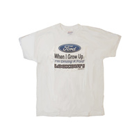 Kids "Grow Up Ford" T-Shirt Size 10-12