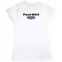 Women's Fast Girl T-Shirt (Large)