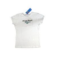 Women's Pure Bred Mustang Ladies T-Shirt (Large)