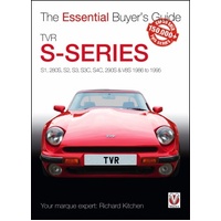 TVR S-series: S1, 280S, S2, S3, S3C, S4C, 290S & V8S 1986 to 1995