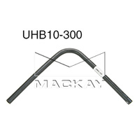 Heater Coolant 90° Universal Hose Bend - 10mm (3/8") ID x 300mm x 300mm Arm Lengths - SAE J20R3 EC D-1 - EPDM Rubber