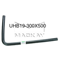 Heater Coolant 90° Universal Hose Bend - 19mm (3/4") ID x 300mm x 500mm Arm Lengths - SAE J20R3 EC D-1 - EPDM Rubber
