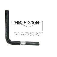 Low-Pressure Fuel & Oil 90° Universal Hose Bend - 25mm (1") ID x 300mm x 300mm Arm Lengths - SAE J30R6 - Nitrile Rubber