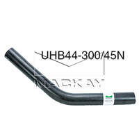 Low-Pressure Fuel & Oil 45° Universal Hose Bend - 44mm (1 ¾") ID x 300mm x 300mm Arm Lengths SAE J30R6 - Nitrile Rubber