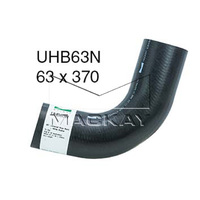 Low-Pressure Fuel & Oil 90° Universal Hose Bend - 63mm (2 ½") ID x 170mm x 170mm Arm Lengths SAE J30R6 - Nitrile Rubber