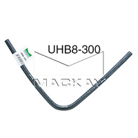 Heater Coolant 90° Universal Hose Bend - 8mm (5/16") ID x 300mm x 300mm Arm Lengths - SAE J20R3 EC D-1 - EPDM Rubber