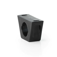 Black Plastic Mount for USB/AUX Extension Cable