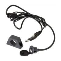 USB/Auxiliary Extension Cable with Under-Dash Housing