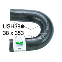 Water/Coolant Applications U Shaped Hose - 38mm (1 1/4") ID x 145mm Arm Lengths - SAE J20R4 EC D-1 - EPDM Rubber