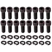 Cleveland Valve Cover Bolts (Allen Head) Black set of 16