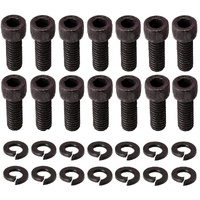 429 460 Ford Big Block Valve Cover Bolts (Allen Head) Black set of 14