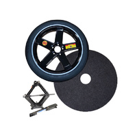 2015 - 2023 Mustang Space Saver Spare Wheel Kit including Jack & Wheelbrace