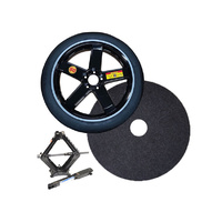 2015 - 2020 Mustang Space Saver Spare Wheel Kit including Jack & Wheelbrace