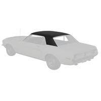1970 Mustang Landau Vinyl Top (Black)