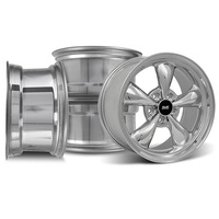 1994 - 2004 Mustang Bullitt Wheel Set - Chrome - 17x9 17x10.5