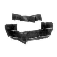 1971 - 1973 Mustang Convertible Well Liner (Black)