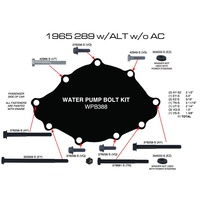 1965 Mustang Water Pump Bolts (289, without A/C)