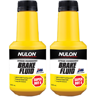 Nulon Brake Fluid Dot 4 - 1Litre Pack of 2 500ml Bottles