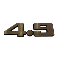 Fender Badge "4.9" Silver Brushed XD XE XF Falcon