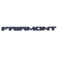 "FAIRMONT" Boot / Tailgate Badge BLACK for Ford Falcon XD XE XF