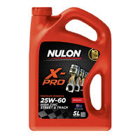 Nulon X-Pro 25W-60 High Zinc Street & Track - 5 Litre