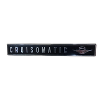 XR Falcon ZA Fairlane Cruisomatic V8 Boot Lid Emblem
