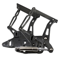 XR XT XW XY Falcon Billet Bonnet Hinges Black Alloy