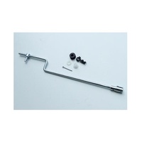 XR - XB V8 Accelerator Linkage Rod - Silver Zinc - Ball End