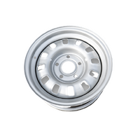 Styled Steel Wheel (14"x6") Silver
