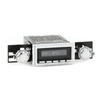 RetroSound Radio for 1967-73 Mustang/Mercury Cougar/1968-79 F-Truck - XXXX-MX-X26-XX-XX