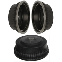 XW XY GT Ford Falcon Rear Brake Drum Phase 3 - 2.5" Wide - Pair