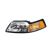 1999 - 2000 Mustang Headlight Assembly - US Spec - Left