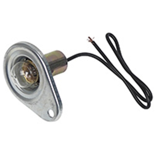 1964 1969 Mustang Underdash Courtesy Light Bracket, Socket & Bulb Kit