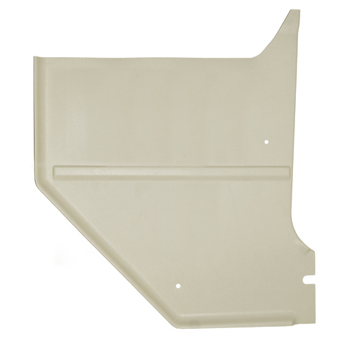 1964 1966 Mustang Coupe & Fastback Kick Panels (White)