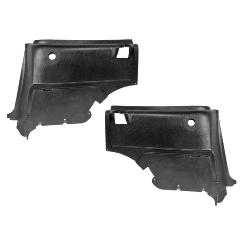 1967 1968 Mustang Fastback Interior Quarter Panels (Economy)