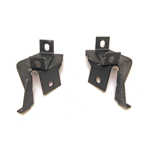 1968 1970 Mustang Lower Radiator Mounting Brackets (Pair)